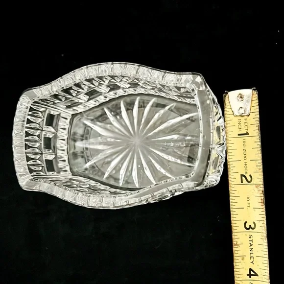 Crystal Trinket Box~With Lid / Vintage - Picture 8 of 9